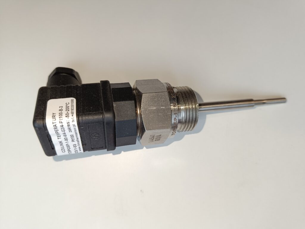 Czujnik temperatury TOPGSP-1-80-6/4-G3/4-Pt100-B-3