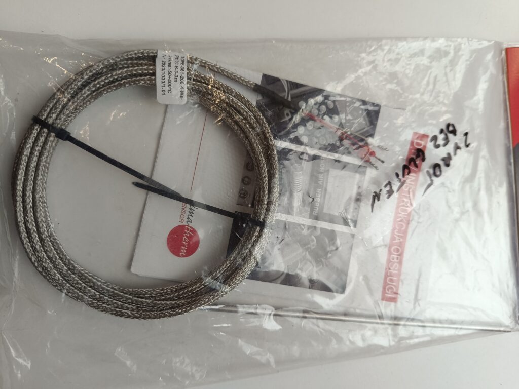 Czujnik temperatury TOPE-361-200-4-Ws-Pt100-B-3-3m