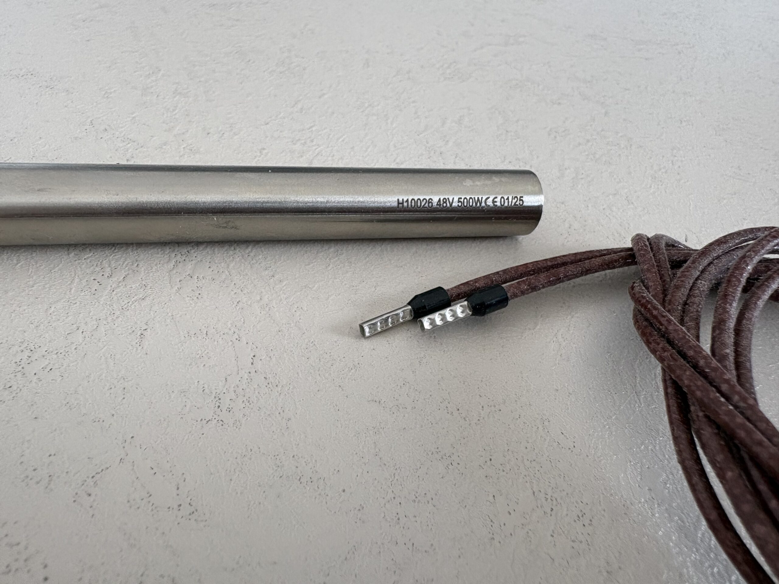 Grzałka patronowa fi12x130-500W/48V - obrazek 4